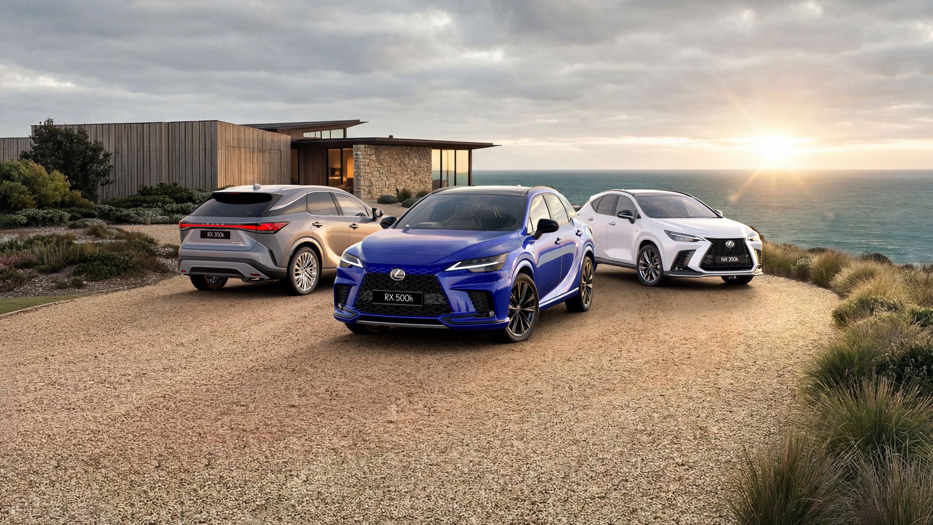 RX 500h, RX 350h and NX 350h